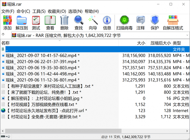 自录虎牙瑶妹跳舞视频【5V 1.71g】【百度云】