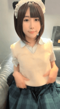 ♥️更新1/18 白白白羊 甜美在学学妹制服白丝底裤挑逗 图 01