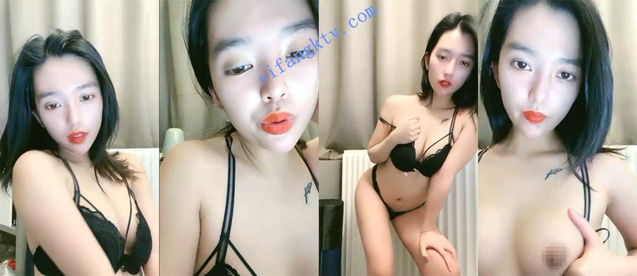 高颜气质女神 糖糖学妹 关注很久终于脱了 情趣三点小秀 图 01