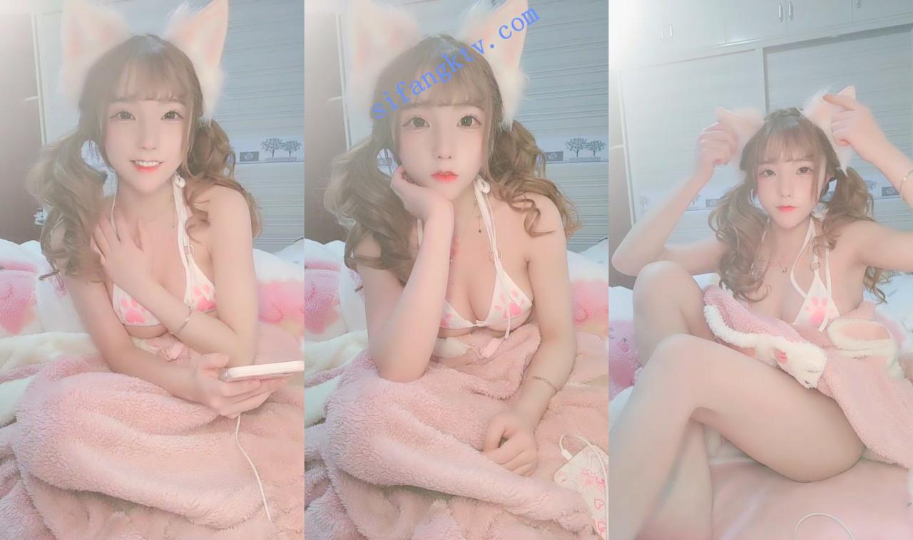 ♥️ 温柔小糖 清纯系萌妹双马尾完美身材坚挺美乳呻吟 图 05
