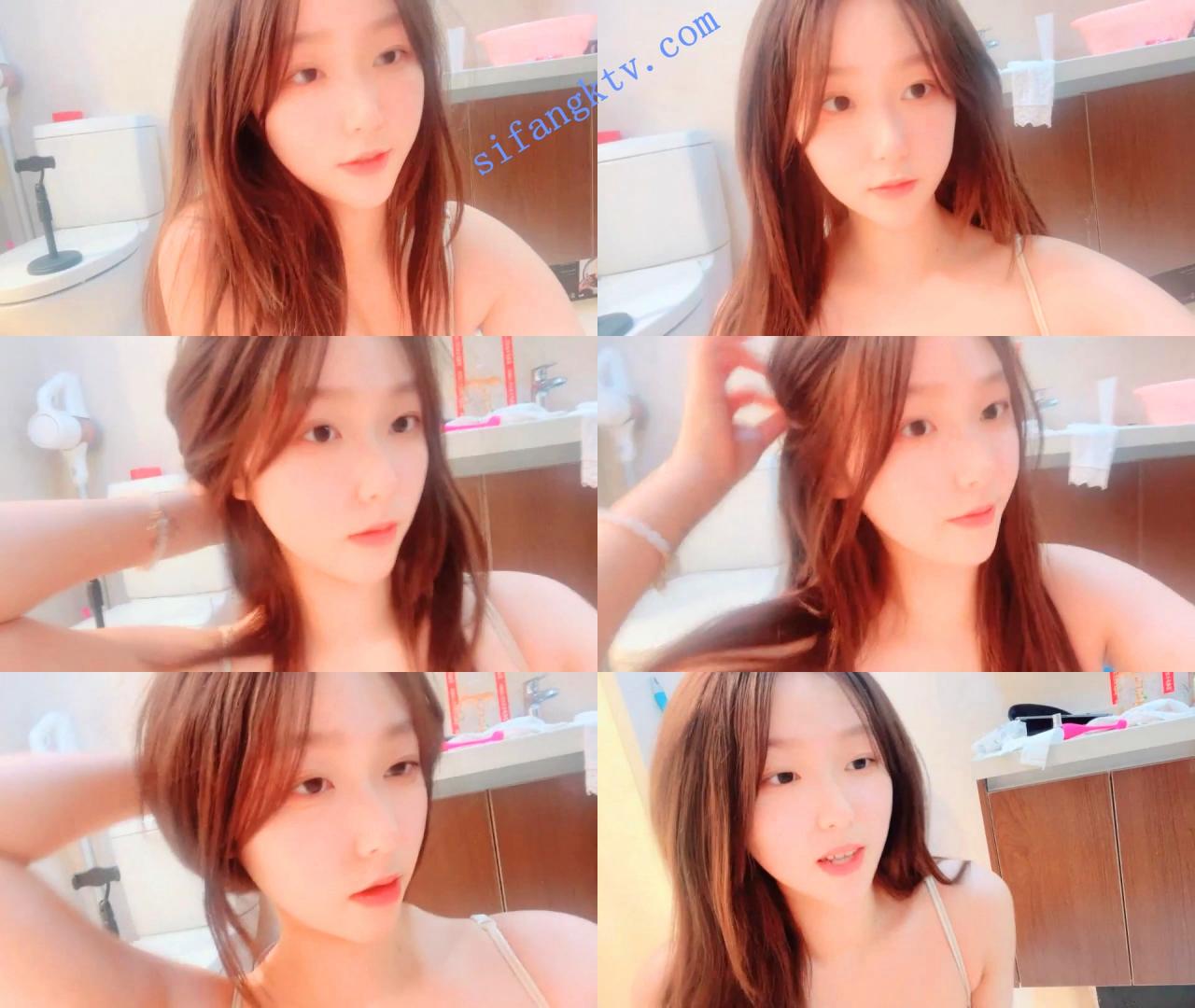 ₩ 美女落九川 清秀美女傲人胸部顶级翘臀道具插逼诱惑 图 01