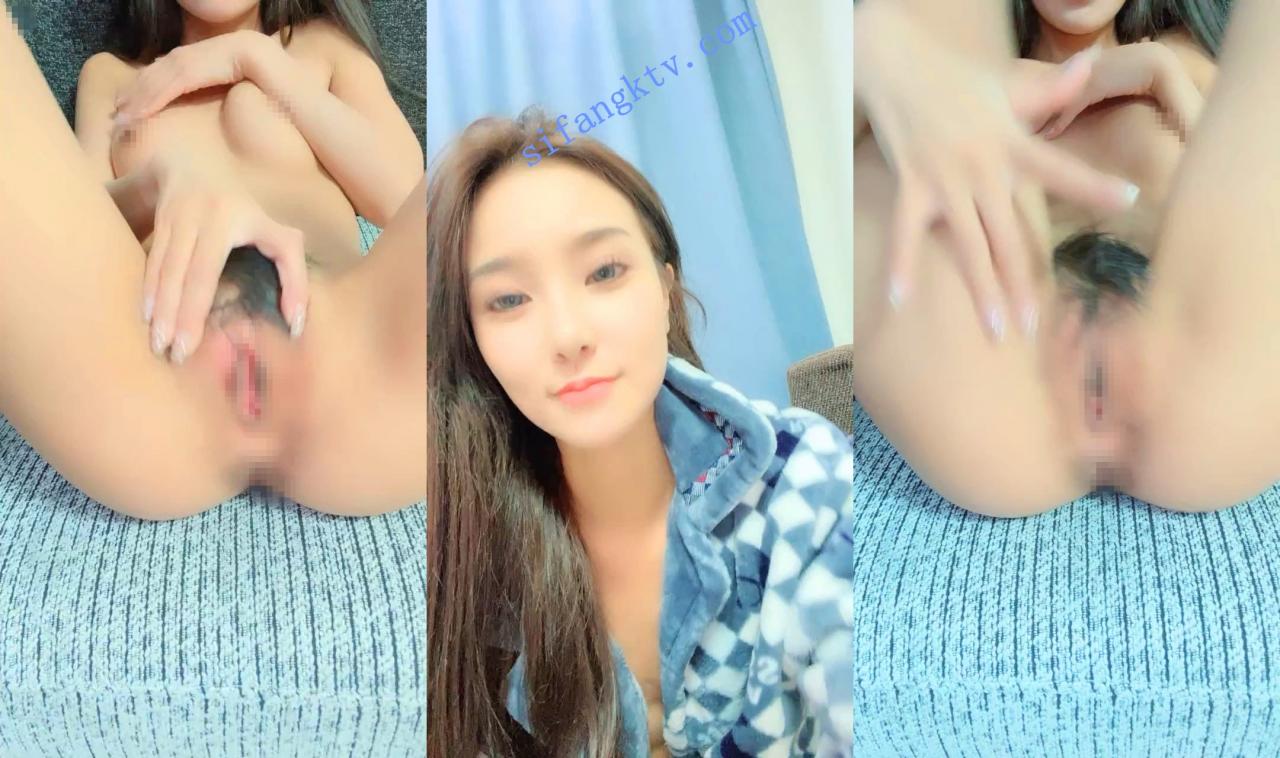 ₩ 海蓝时见鲸 模特极致身材长腿揉搓阴蒂淫荡呻吟诱惑 图 08