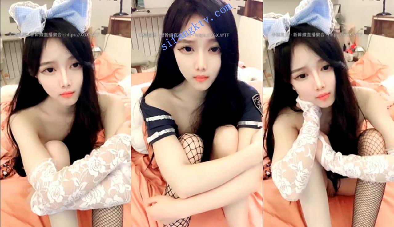 18岁美少女 颜值系女神 柳叶腰 蛇精脸 道具自慰撸管佳片 图 01