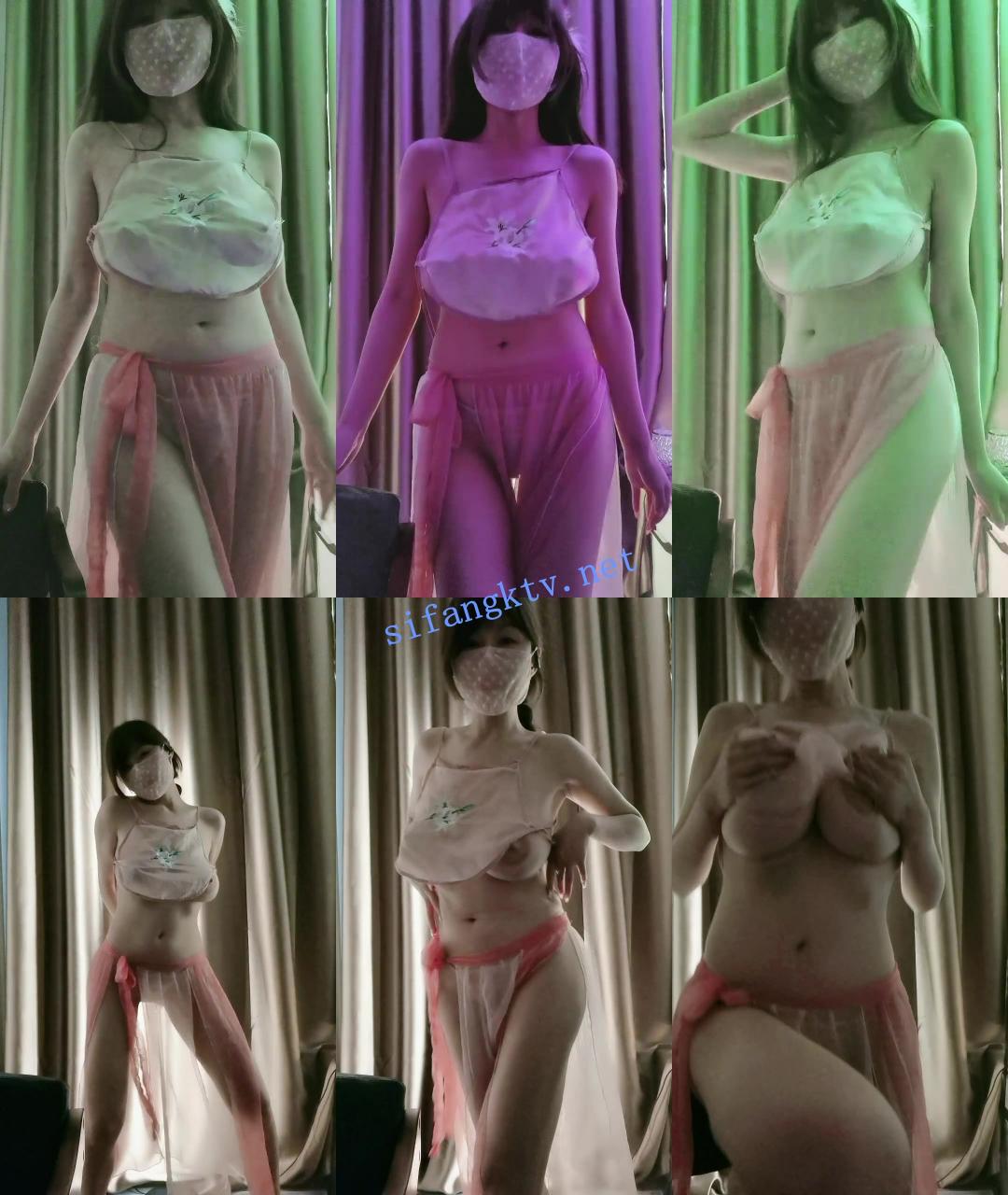 ██舞蹈主播下海~激情热舞 舞柒 朦胧感,超大巨乳诱惑 图 04