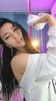 ♆♆ 钢管舞小妍 性感钢管舞~ ~空中倒挂金钩飞舞~ 图 01