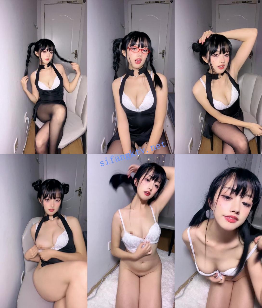 ♆ 05学妹 JK双马尾05小学妹~掰穴揉逼自慰~超级过瘾! 图 02