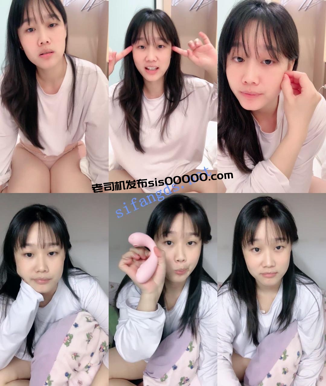 ♆ 可爱的小猫咪 素颜女学生! 一线天粉逼~道具~啪啪~! ! 图 01