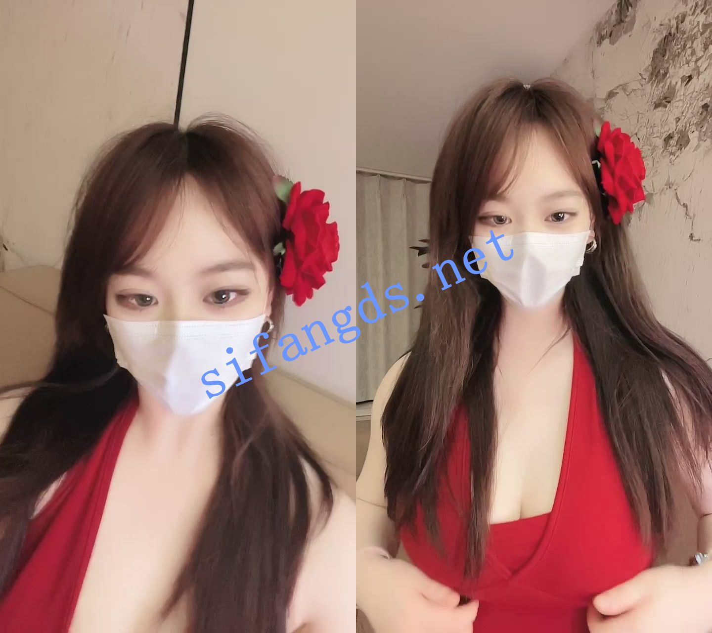 ██大红花好漂亮! 妤菲菲 无毛白虎,跳蛋自慰高潮秀 图 02