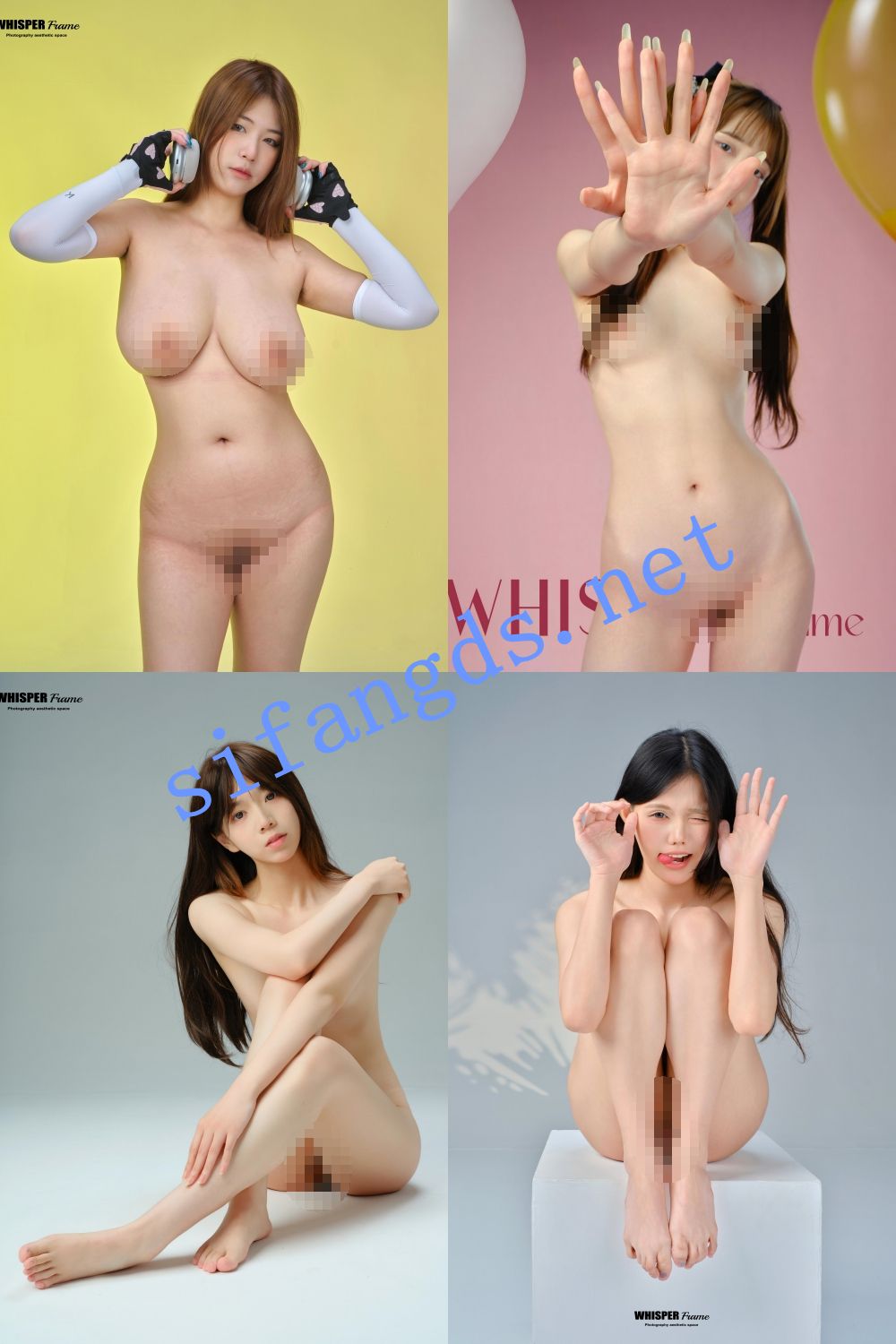 ⭐ 推特摄影师 夜音 WhisperFrame 高质量模特露三点新私拍 图 01