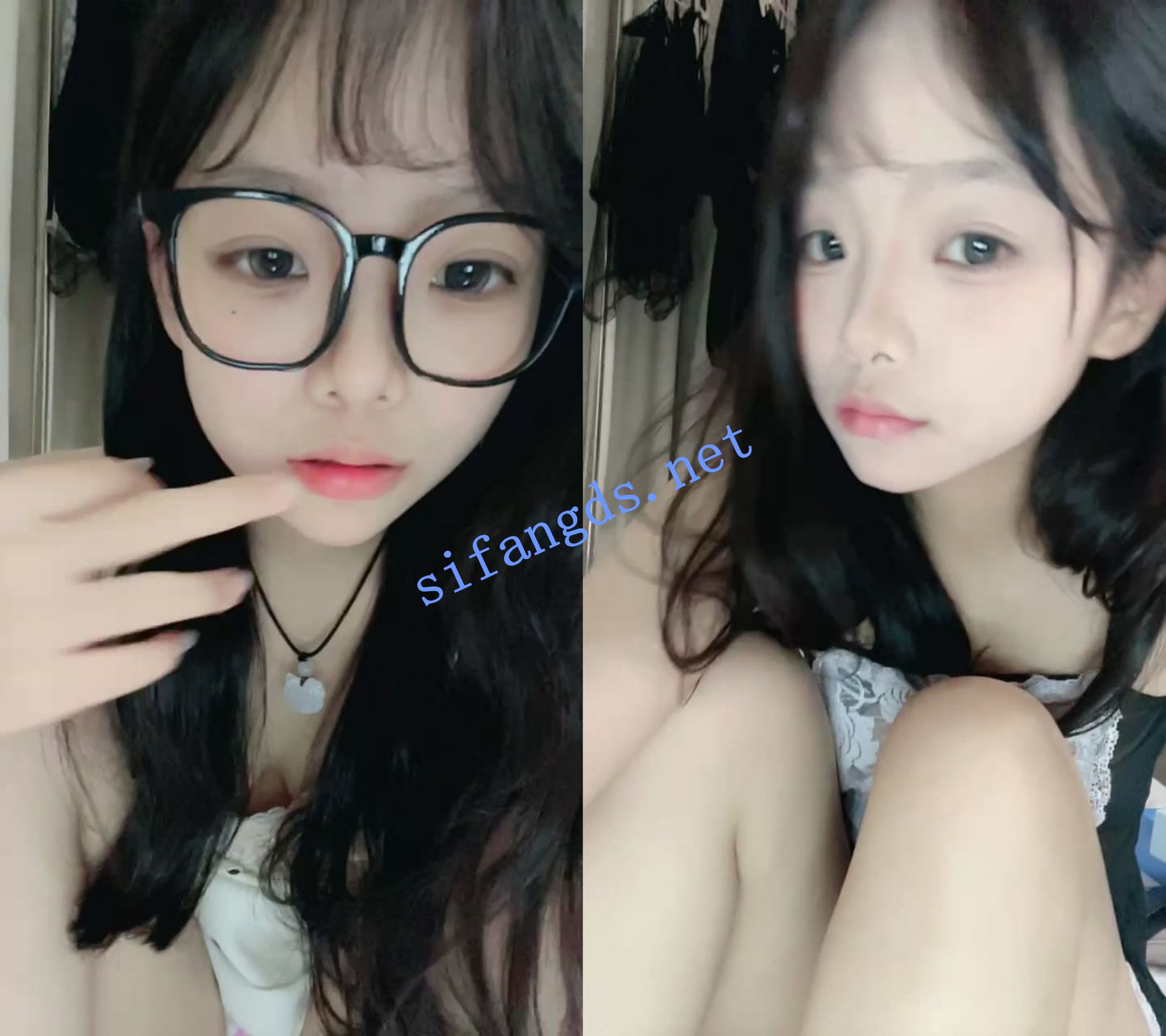 ██ 清纯少女兔兔 好可爱,戴着眼镜的小妹,直播露出 图 02