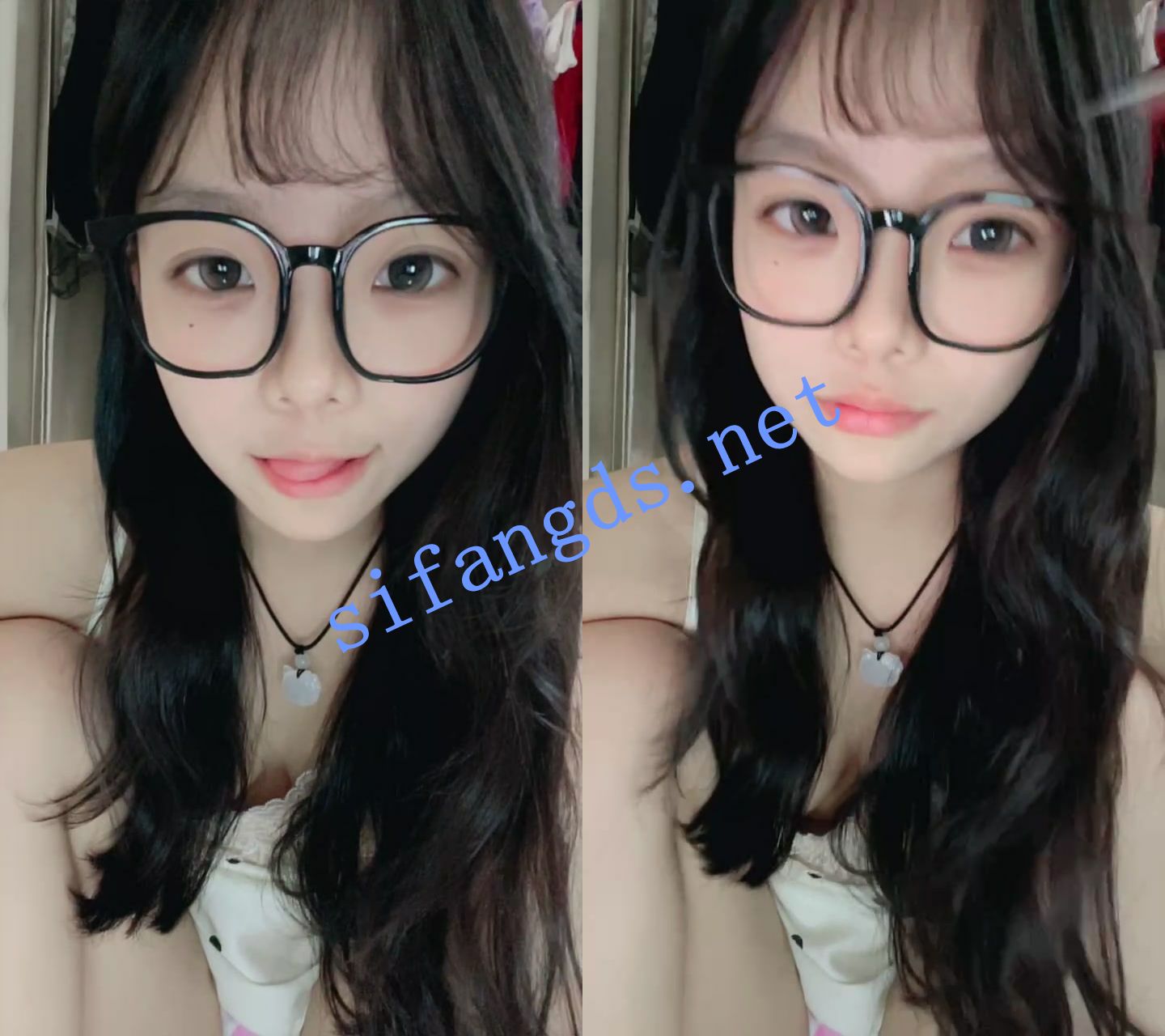 ██ 清纯少女兔兔 好可爱,戴着眼镜的小妹,直播露出 图 01