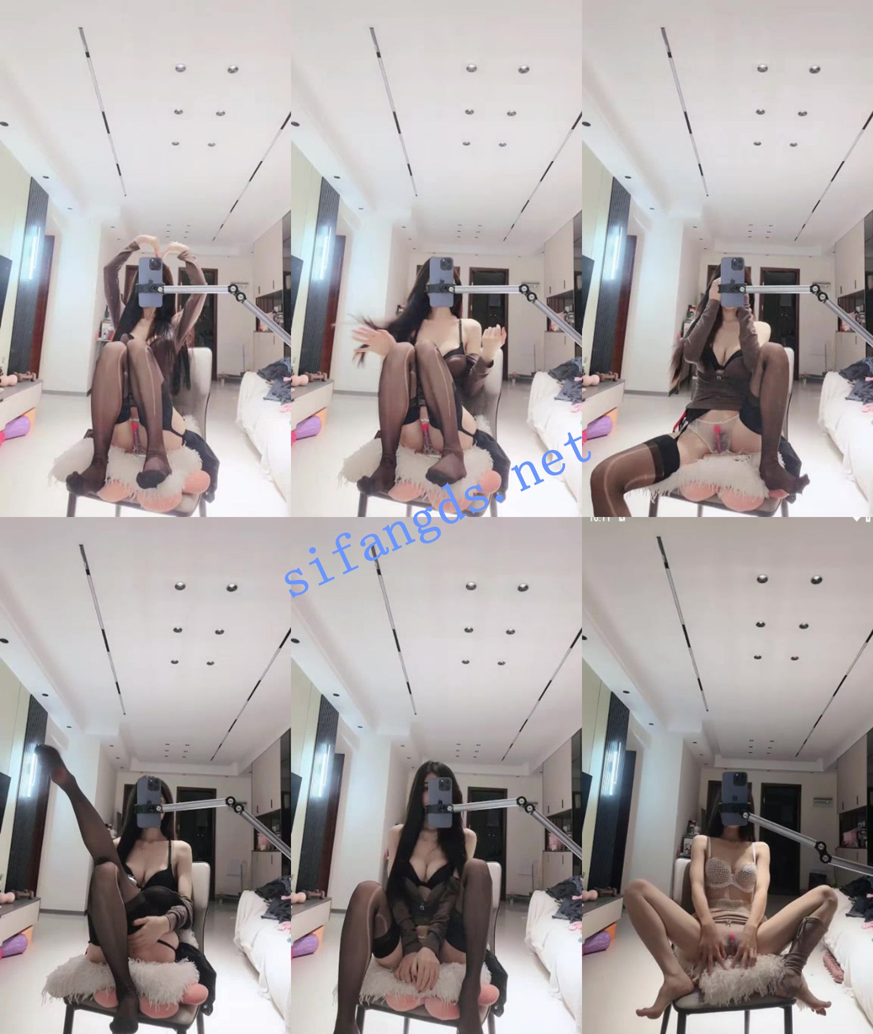 灬顶级绿播女神! 魏胜 模特级身材~揉捏乳头~透明内夹蛋 图 04