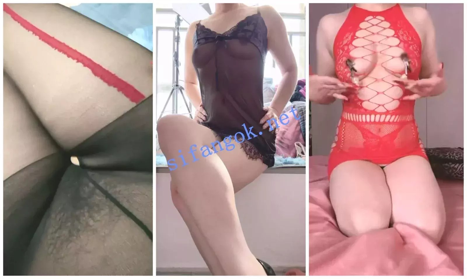 快手福利 风骚熟女 老师小妈 情趣内衣自慰丝袜诱惑 图 03