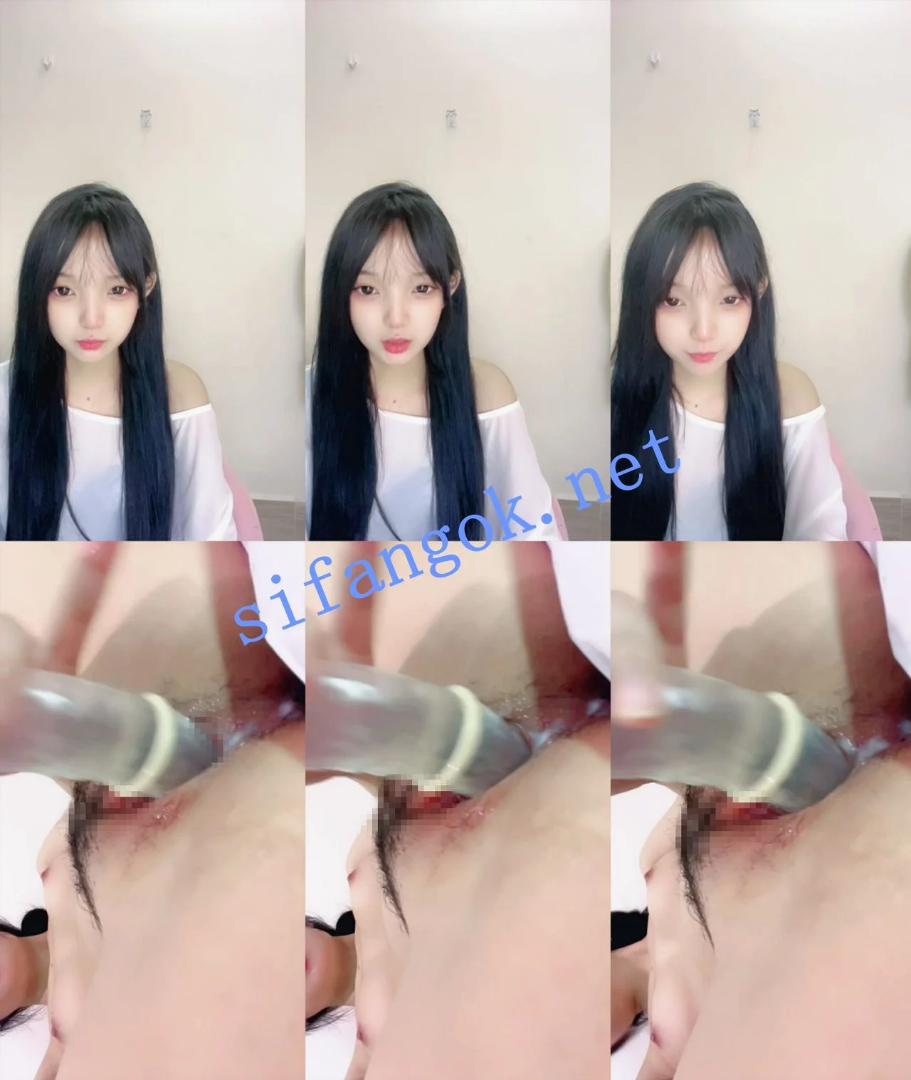 校花女神下海!~ 鬼鬼啊 纤细小蛮腰~裸舞~道具自慰~~ 图 07