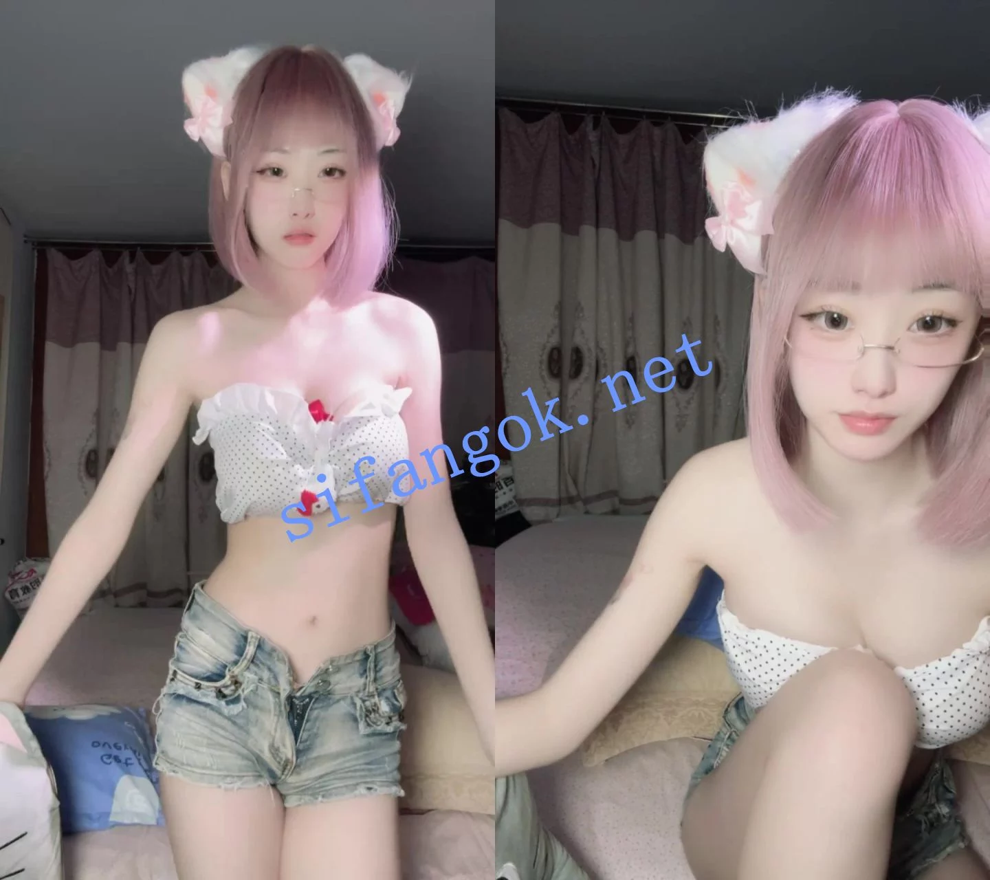 主播!! 【床上萝莉小蛋糕 】平台第一清纯,第一校花 图 01