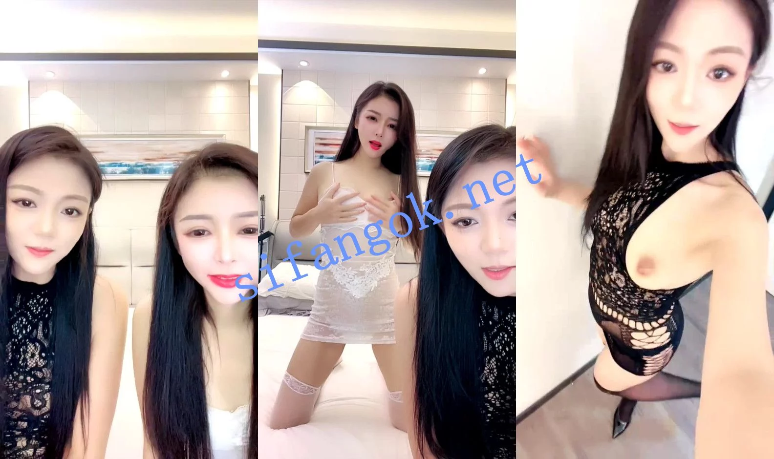 ⚡20小时核弹！【甜甜好甜】酒店双飞姐妹花！轮流内射！~