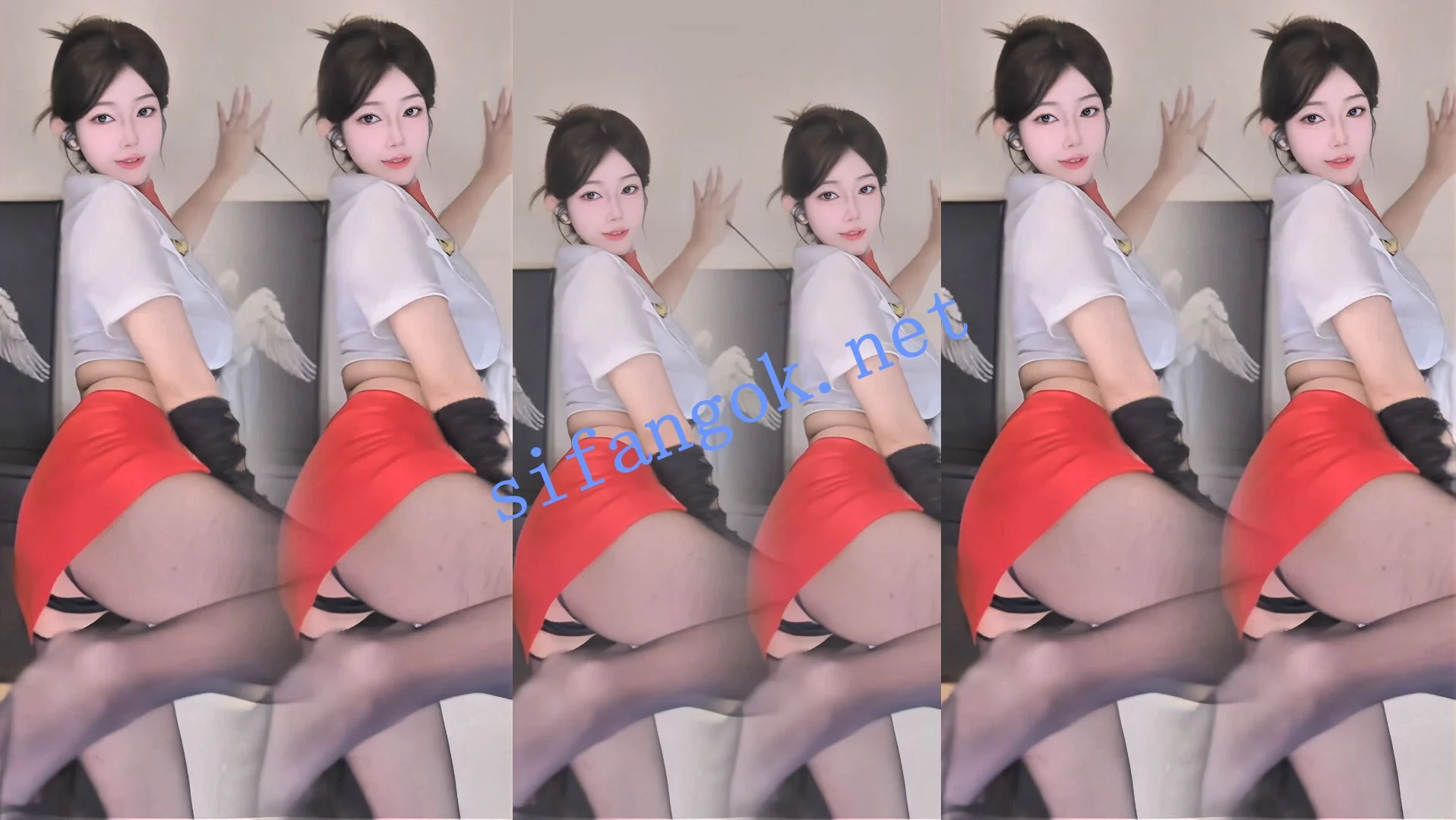 来秀 静静jing 气质美女 双视角漏内骚舞4V 图 16