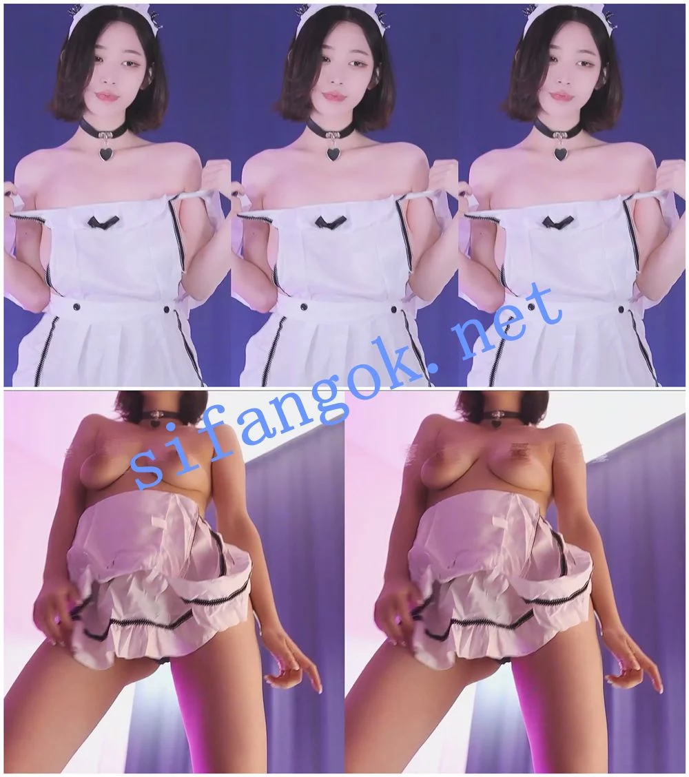 韩舞VIP粉丝房 女仆装加持 超软大车灯甩奶抖奶裸舞 era133 图 04
