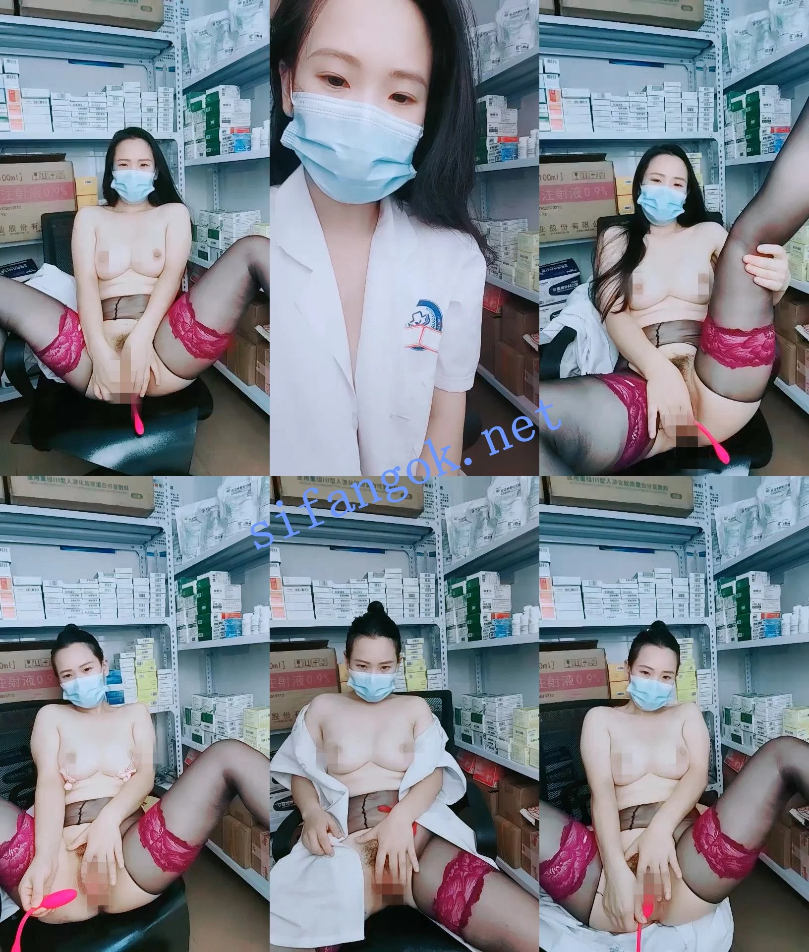 ♆♆ 湾湾 医院药库~! 偷播~巨乳肥臀~跳弹狂震~爽到不行14 图 07
