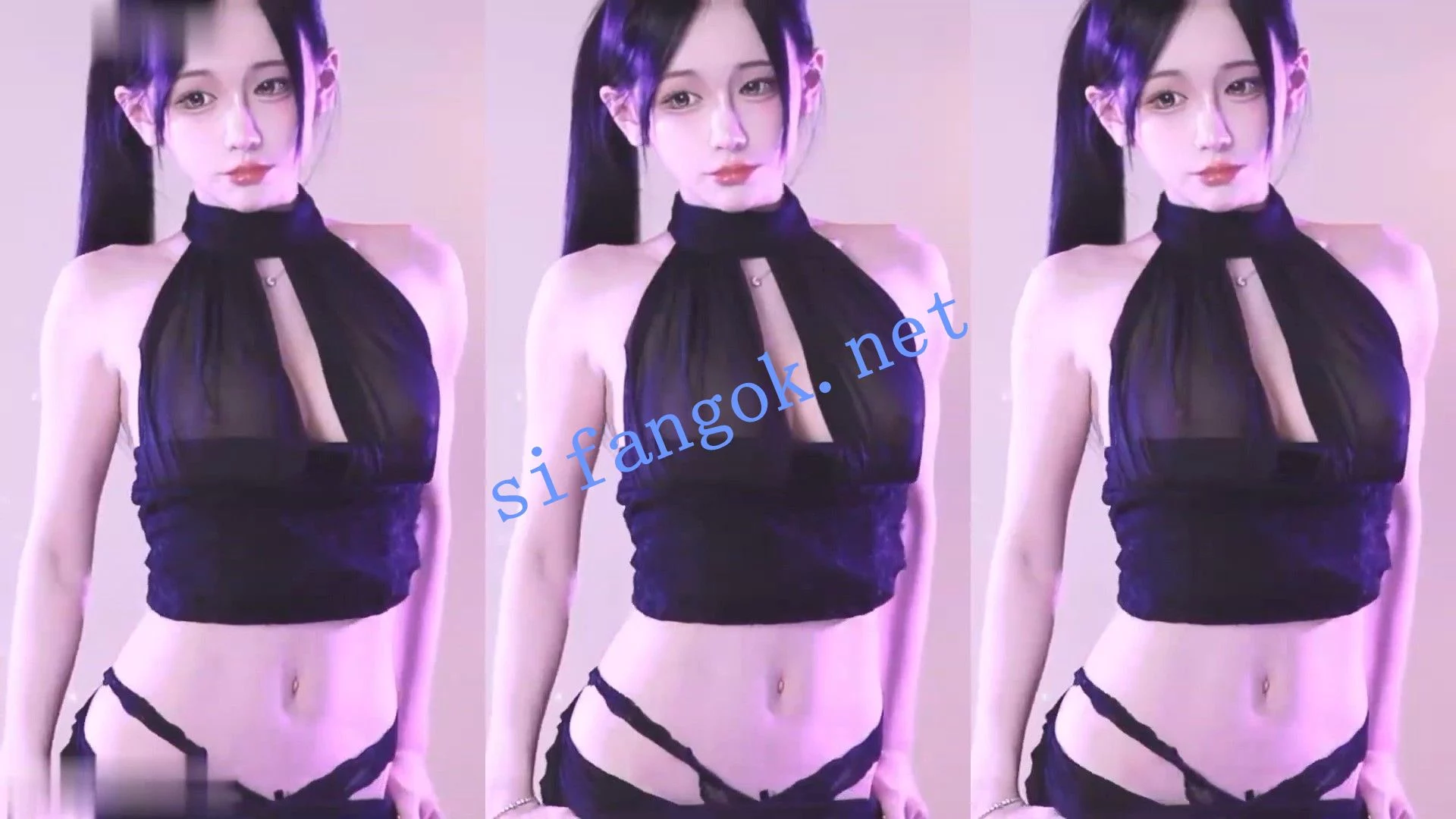 ✅韩骚舞 znvely00-2 高颜美乳 露脸露点 裸舞 抖胸舞 揉胸 图 01