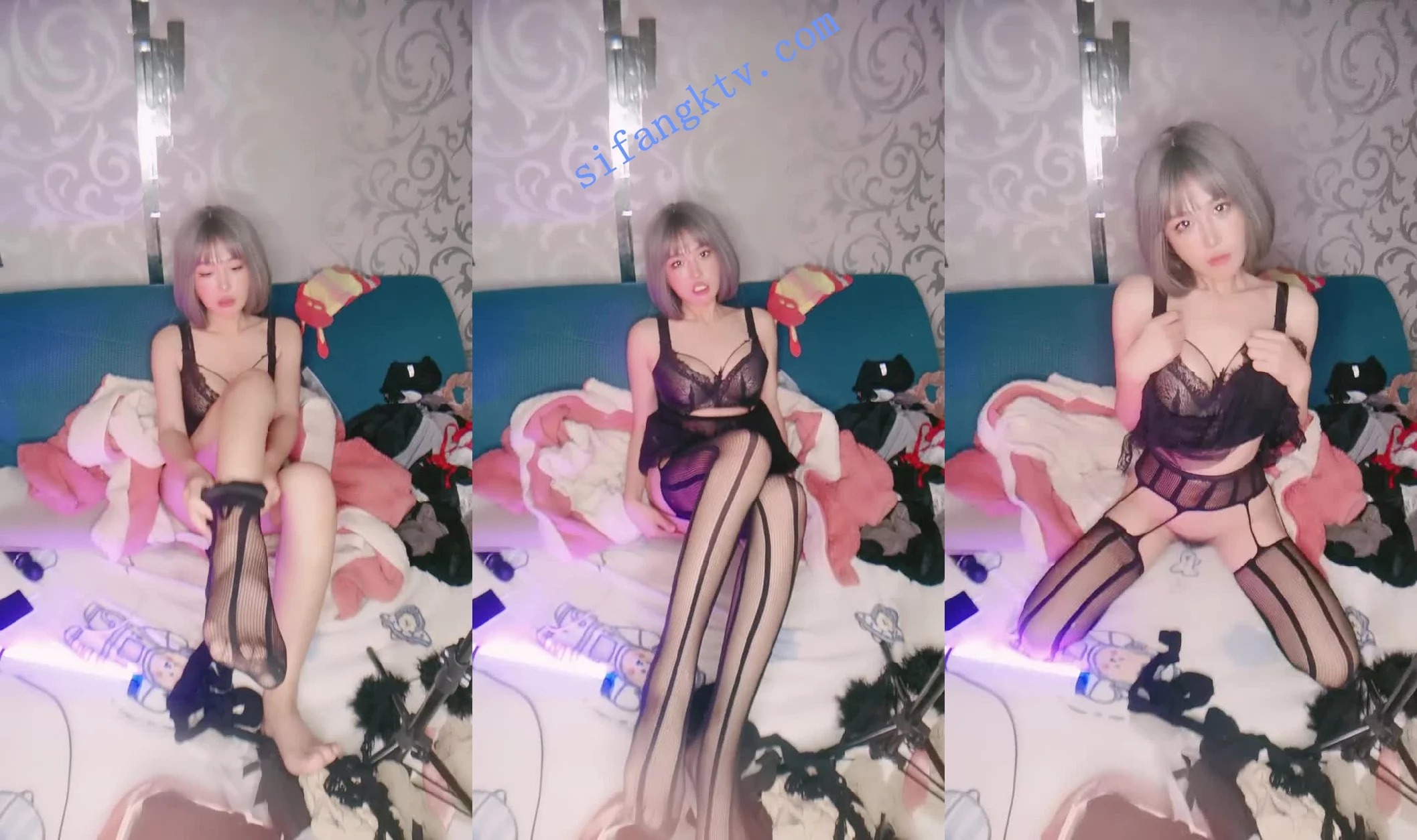 ⚡ 核弹!温柔似水的短发美女! 亚丽莎 精彩大秀! 图 03
