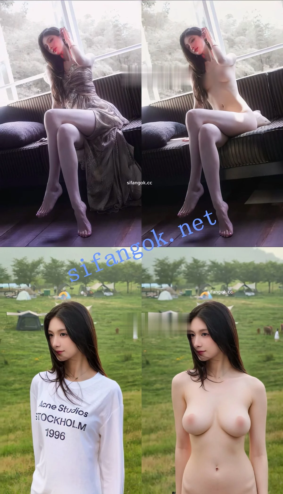 Ai裸舞 一只小黄鸭子 牛奶麻袋 小小小白 三位网红AI裸舞 图 19