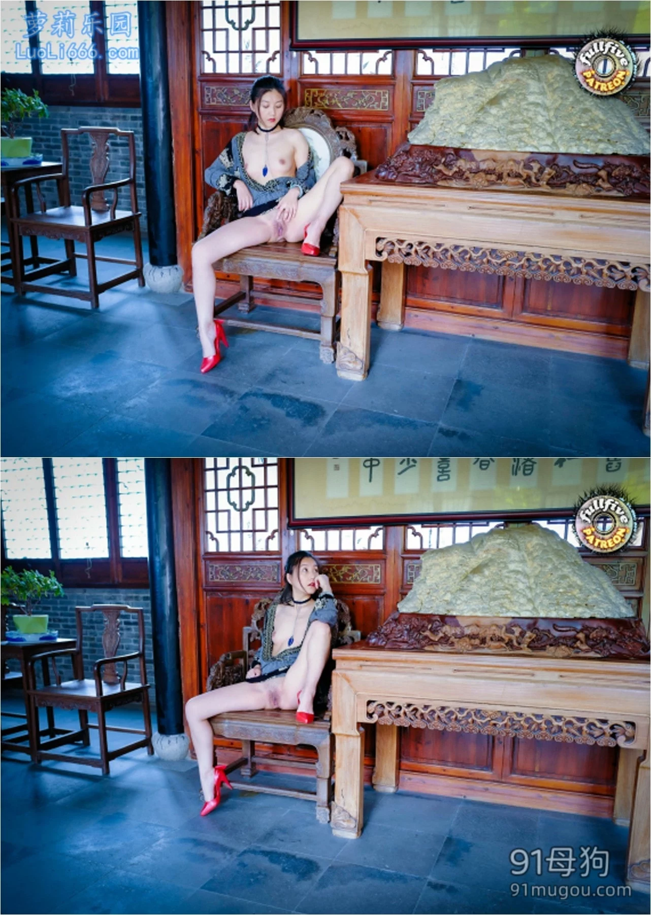 Fullfive女神户外露出高清合集 图 13