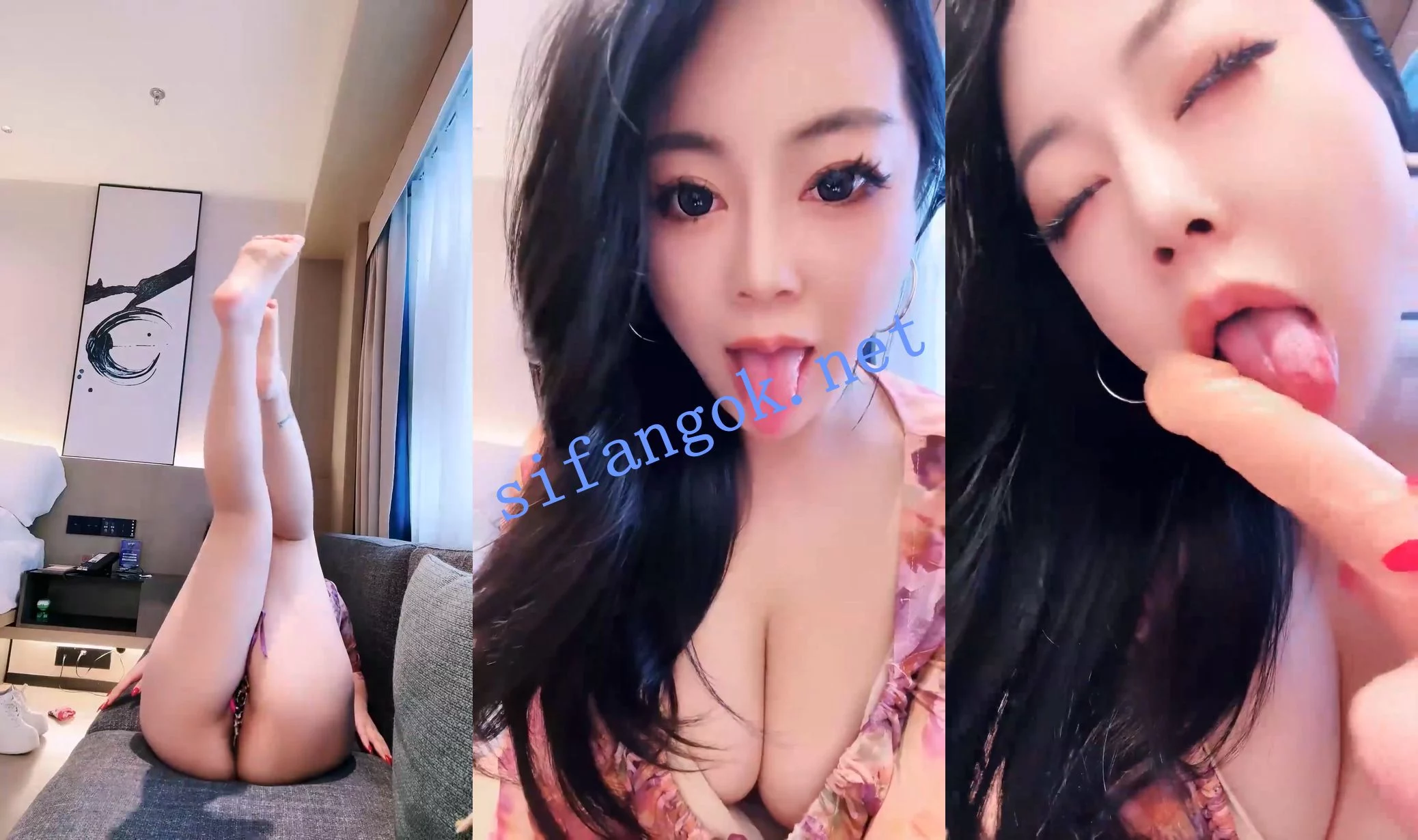 √淫荡骚妇! 芊沫 餐馆卫生间露出 回家大屌插屄自慰! 图 03