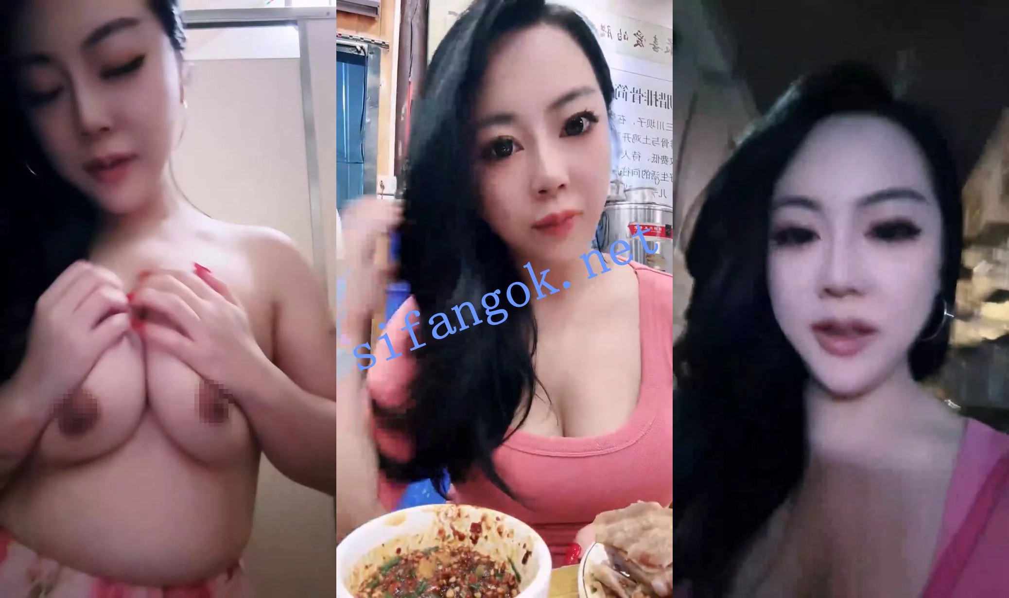√淫荡骚妇! 芊沫 餐馆卫生间露出 回家大屌插屄自慰! 图 08
