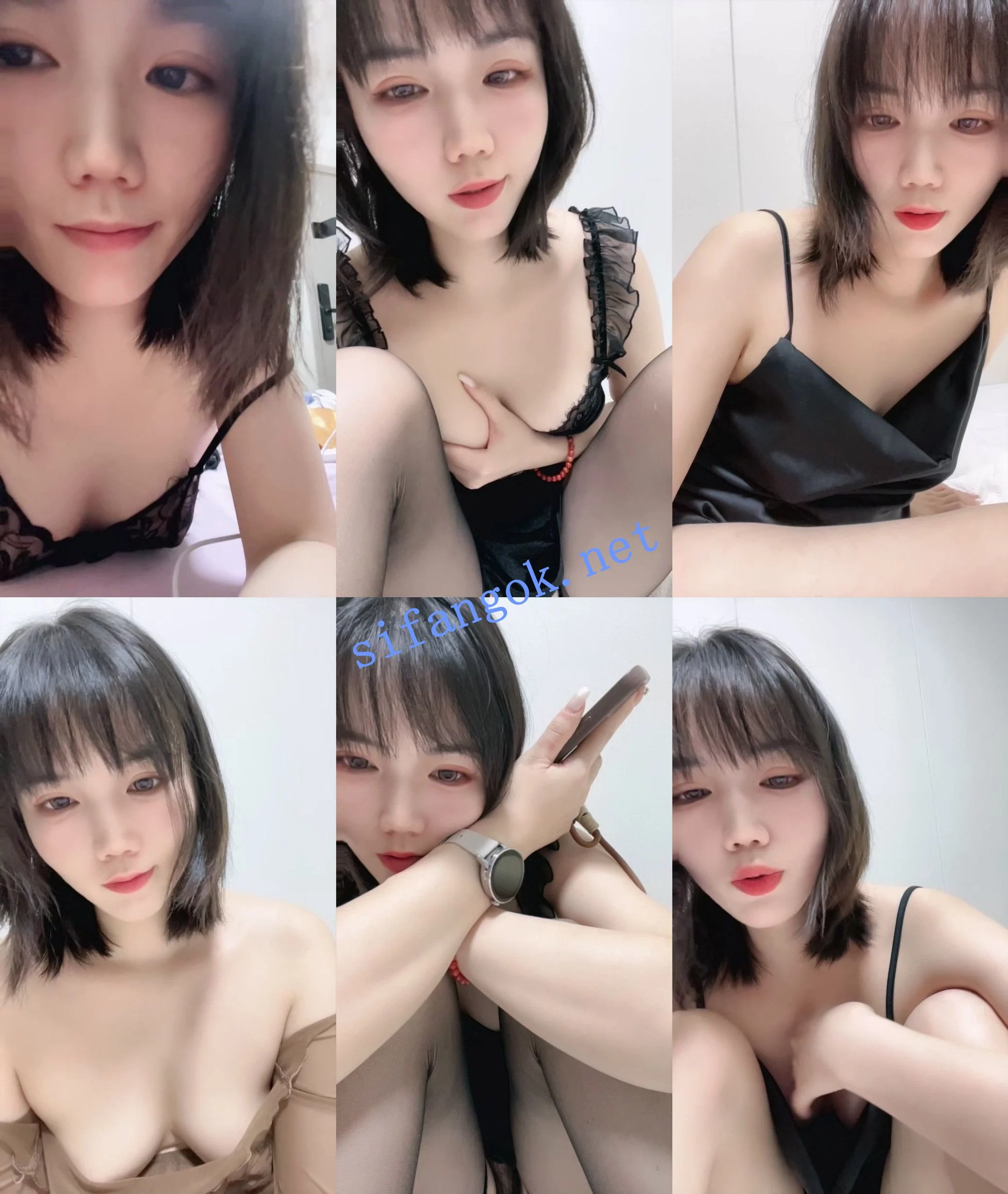 ⚜️短发气质女主播【旦旦】超级闷骚~怼屏自慰高潮流白浆!